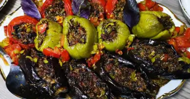 Nefis 3 Renkli Sebze Dolması Tarifi