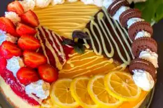 4 Renkli Cheesecake Tarifi