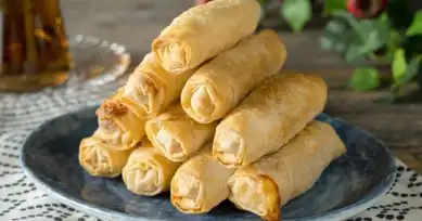 Airfryer'da Patatesli Kaşarlı Kalem Börek Tarifi