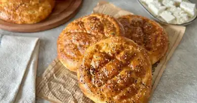 Airfryer'da Nefis Ramazan Pidesi Tarifi