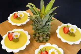 Yazın Serinletici Lezzeti: Ananaslı Muhallebi Tarifi
