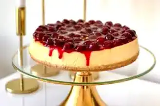 Çatlamayan Lezzetli Vişneli Cheesecake Tarifi