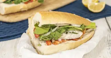 Lezzetli Izgara Balık Ekmek Tarifi
