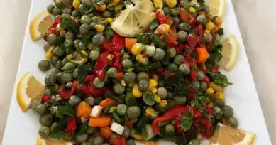 Nefis Bezelye Salatası Tarifi
