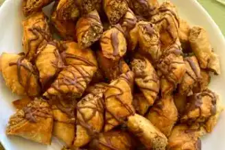 Nefis Şekersiz Kuru Baklava Tarifi