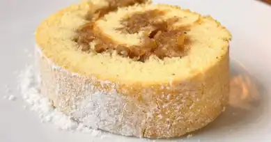 Nefis Elmalı Rulo Kek Tarifi
