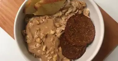 Elmalı Tarçınlı Yulaf Lapası Tarifi