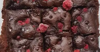 Fit Frambuazlı Brownie Tarifi