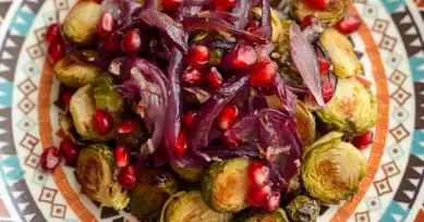 Fırında Brüksel Lahanası Salatası Tarifi