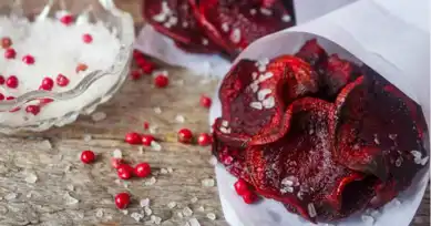 Kıtır Kıtır Fırında Pancar Cipsi Tarifi