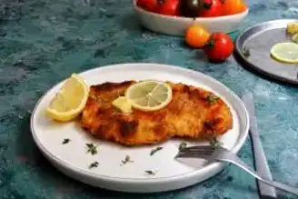 Pratik ve Az Yağlı Fırında Tavuk Şinitzel Tarifi