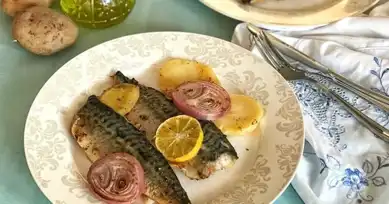 Nefis Fırında Uskumru Tarifi