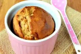 3 Malzemeyle Nefis Fıstık Ezmeli Sufle Tarifi