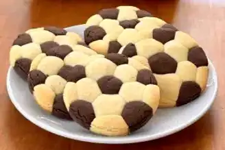 Nefis Futbol Topu Kurabiyesi Tarifi