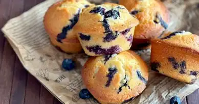 Nefis Glutensiz Yaban Mersinli Muffin Tarifi