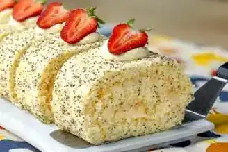 Nefis Haşhaşlı Rulo Pasta Tarifi