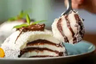 Nefis Hindistan Cevizli Zebra Tatlısı Tarifi