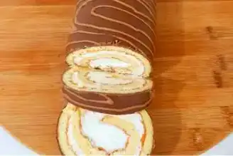 Kırılmayan Çikolata Kaplı Rulo Pasta Tarifi