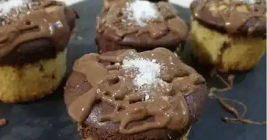 Akışkan Çikolatalı Mozaik Kek Tarifi