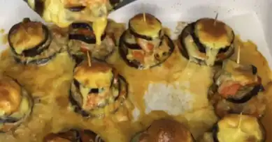 Nefis Kaşarlı Köfteli Patlıcan Kulesi Tarifi