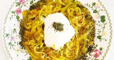 Lezzetli Kabak Spagetti Tarifi