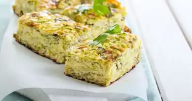 Nefis Kabaklı Frittata Tarifi