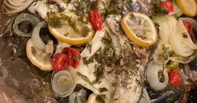 Kağıtta Pişmiş Ekşili Levrek Fileto Tarifi
