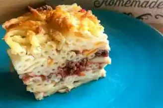 Nefis Kıymalı Fırın Makarna Tarifi