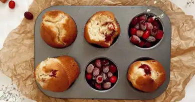 Nefis Kızılcıklı Muffin Tarifi