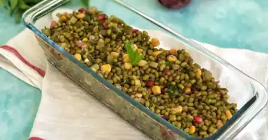 Hafif ve Lezzetli Maş Fasulyesi Salatası Tarifi