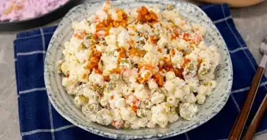 Nefis Makarnalı Rus Salatası Tarifi