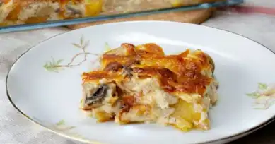 Nefis Mantarlı Patates Graten Tarifi
