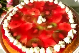 Nefis Meyveli Jöleli Tart Pasta Tarifi