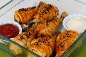 Çıtır Çıtır Milföylü Tavuk Baget Tarifi