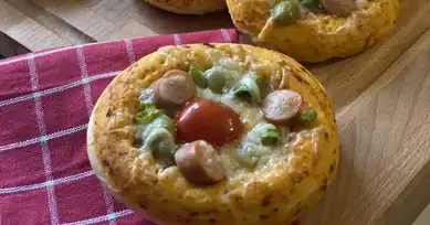 Pratik ve Lezzetli Mini Pizza Tarifi