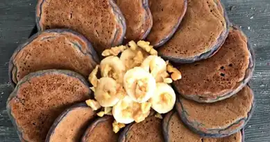 Nefis Mor Havuçlu Pankek Tarifi