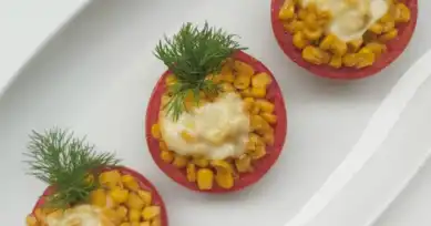 Nefis Mısırlı Domates Çanakları Tarifi