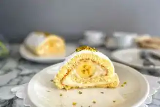 Ev Yapımı Nefis Muzlu Rulo Pasta Tarifi