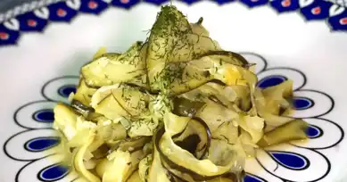 Portakallı Zeytinyağlı Kabak Tarifi