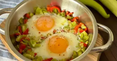 Nefis Pırasalı Yumurta Tarifi