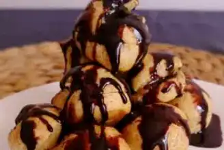Şekersiz Pratik Profiterol Tarifi