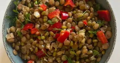 Spor Sonrası Protein Deposu Salata Tarifi