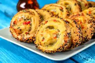 Nefis Rulo Simit Poğaça Tarifi