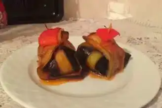 Nefis Patlıcanlı Kıymalı Kebabı