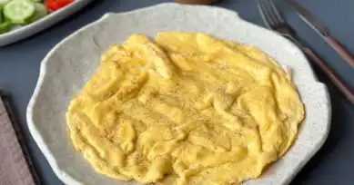 Pofuduk Sütlü Omlet Tarifi