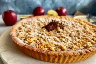 Nefis Elmalı Tart Tarifi
