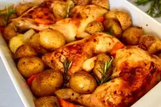 Nefis ve Doyurucu Tavuk Roti Tarifi