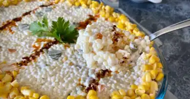 Lezzetli Tavuklu Yoğurtlu Kuskus Salatası Tarifi