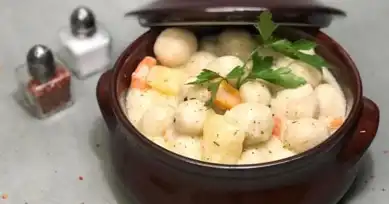 Terbiyeli Tavuk Sulu Köfte Tarifi