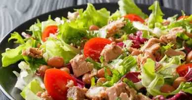 Nefis Ton Balıklı Salata Tarifi